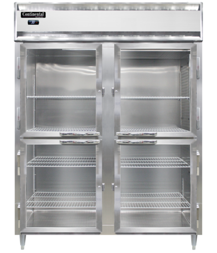 Continental Refrigerator D2RENSAPTHD-GD-SD Refrigerator, Pass-Thru