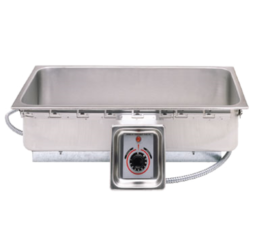 APW Wyott TM-12LDS Electric Drop-In Hot Food Well w/ Drain | (1) 6" x 20" Pan Capacity