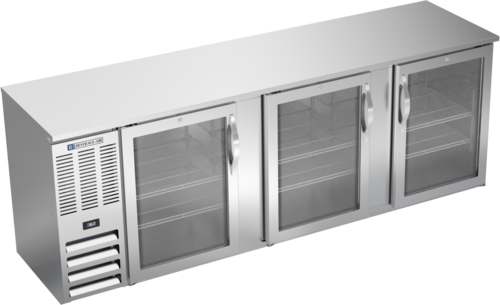 Beverage Air BBN94HC-FG-B Back Bar Cooler