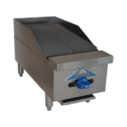 Comstock-Castle FHP12-1LB 12" Manual Countertop Gas Lava Rock Charbroiler | 33,000 BTU