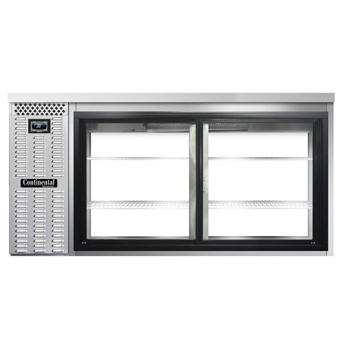 Continental Refrigerator BB69NSGDPT Back Bar Cabinet, Refrigerated, Pass-Thru