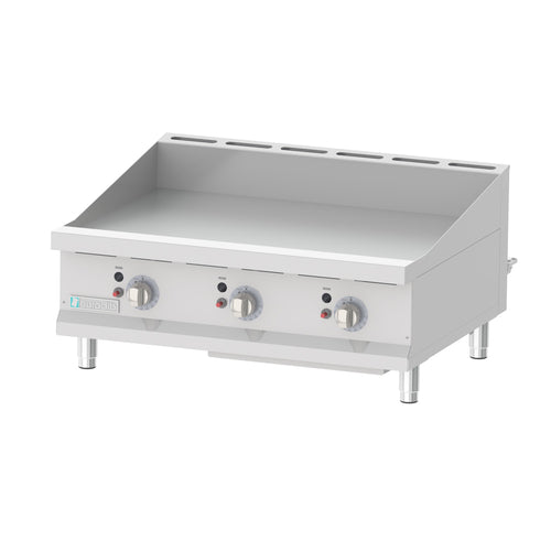 Eurodib USA T-G36T Griddle, Gas, Countertop