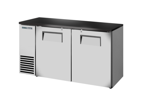 True Mfg. TBB24-60-2S-Z1-BST-B-1 Back Bar Cooler