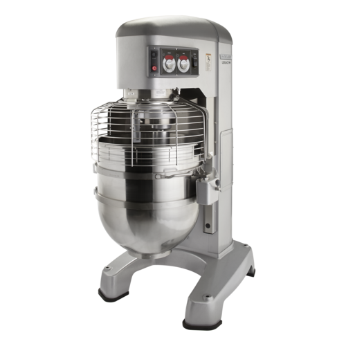 Hobart HL1400-1STD 140 qt. 4 Speed Floor Mixer w/Bowl Guard | 5 HP