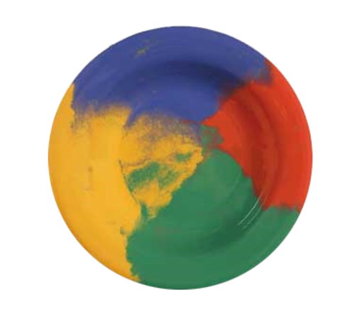G.E.T. B-139-CE Diamond Celebration 9-1/4" 13 oz. Melamine Bowl | Case of 24