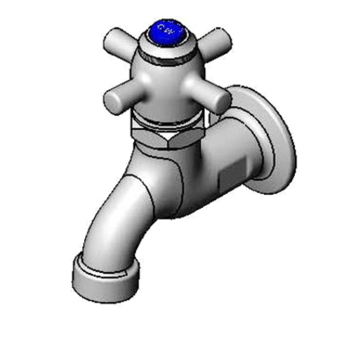 T&S Brass B-0706 Single Hole Wall Mount Faucet