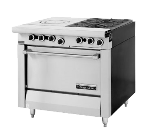 Garland MST54T-E Range, 34" Heavy Duty, Gas