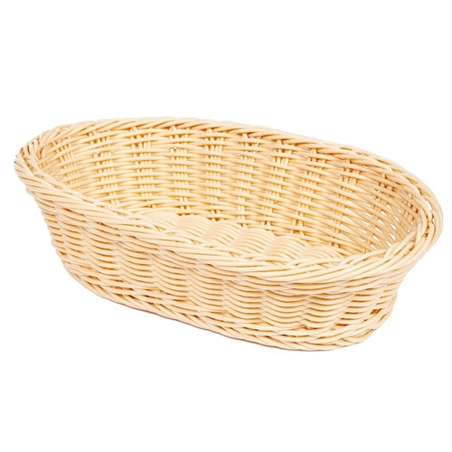 G.E.T. WB-1505 11-3/4 x 8" Oval Polyweave Basket