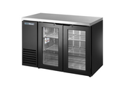 True Mfg. TBB24-48-2G-Z1-SFT-B-1 Back Bar Cooler