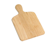 Tablecraft 79 Natural Wood Bread / Charcuterie Board | 13" x 7.75" x 0.75"