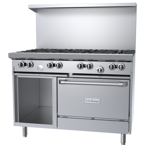 Garland U48-8RS Range, 48" Restaurant, Gas