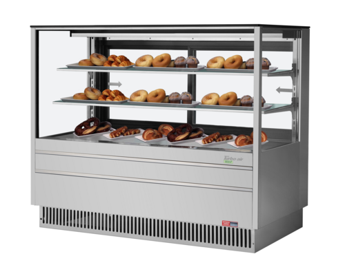 Turbo Air TCGB-60UF-DR-W(B) Non-Refrigerated Bakery Case
