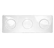 International Tableware FA-410 13-1/2" x 4-3/4" Dish Tray | Case of 12