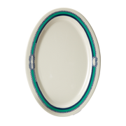 G.E.T. OP-120-FP Freeport 12" x 9" Oval Melamine Platter | Case of 12