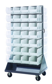 Quantum QMD-36H-240CL Shelving Unit, Louvered Slotted