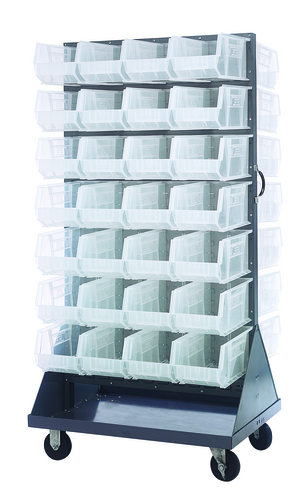 Quantum QMD-36H-240CL Shelving Unit, Louvered Slotted