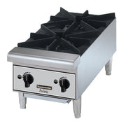 Toastmaster TMHP2 2 Burner Gas Countertop Hot Plate | 44,000 BTU