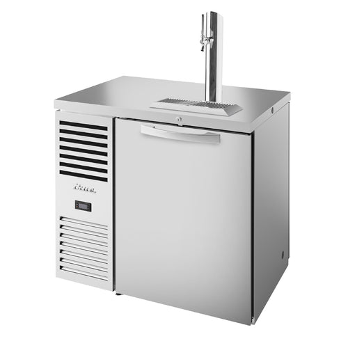 True Mfg. TDR36-PTSZ1-L-B-S-S-1 Keg Cooler