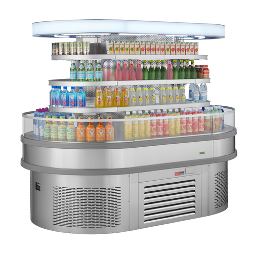 Turbo Air TIOM-36RSRB-N Refrigerated Self-Serve Display Case