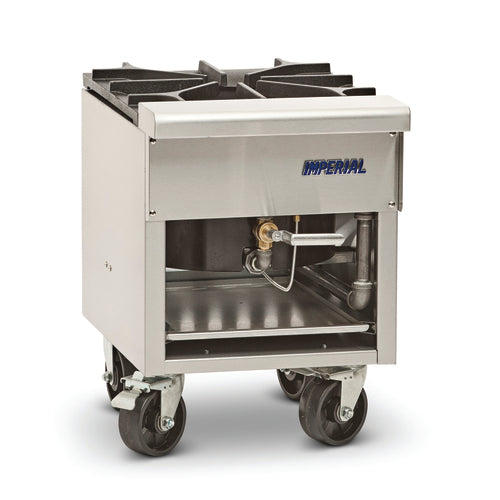 Imperial Range ISP-J-SP-2 18" 2 Burner Gas Stock Pot Range | 250,000 BTU