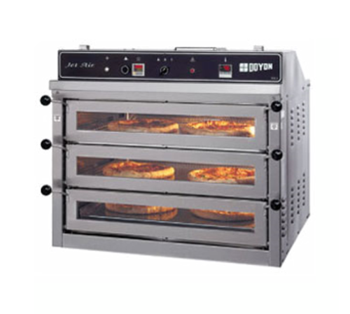 Doyon PIZ3 Three Deck Electric Jet Air Pizza Oven | (3) 18" Pizza Capacity