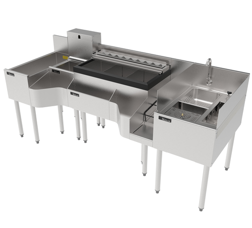 Perlick PTE80-A-WF Underbar Combo Sink
