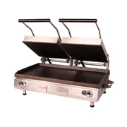 Star Pro-Max 2.0 PSC28I 28" Cast Iron Panini Sandwich Grill | Smooth Plates