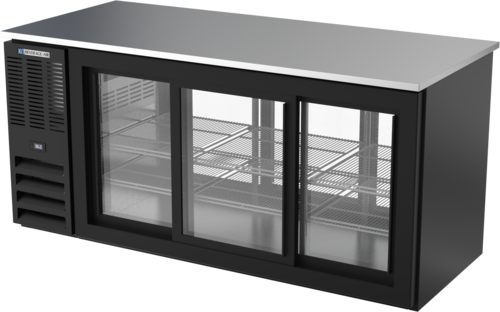 Beverage Air BB72HC-F-GS-PT-B Back Bar Cabinet, Refrigerated, Pass-Thru