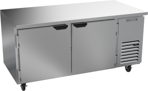 Beverage Air UCF67AHC 67" 2 Solid Door Undercounter Freezer | 20.08 Cu. Ft.