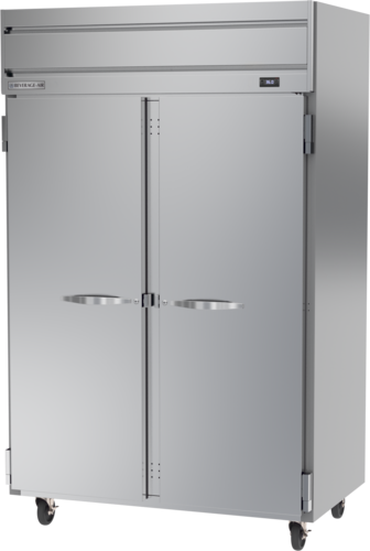 Beverage Air HRS2HC-1S 52" 2 Solid Door Top Mount Reach In Refrigerator | 45.2 Cu. Ft.