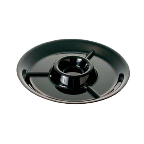 Thunder Group 16" Black Pearl Melamine Platter | Model No. RF6016BW