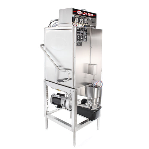CMA S-AH Low Temp 20-1/2" Door Dishwasher | 40 Racks/Hr