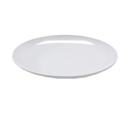 G.E.T. CS-6108-W Siciliano/Mama Mia 14" White Melamine Plate | Case of 12