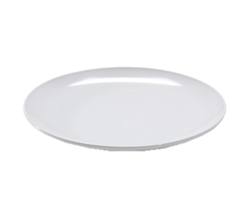 G.E.T. CS-6108-W Siciliano/Mama Mia 14" White Melamine Plate | Case of 12