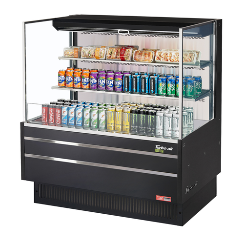 Turbo Air TOM-48L-UF-W(B)-3S-N Open Air Merchandiser