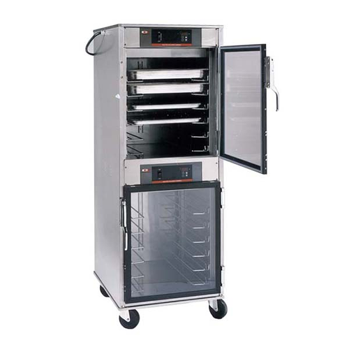 Carter-Hoffmann HL8-12 HotLOGIX Mobile Heated Holding Cabinet | (12) 18" x 26" Pan Capacity