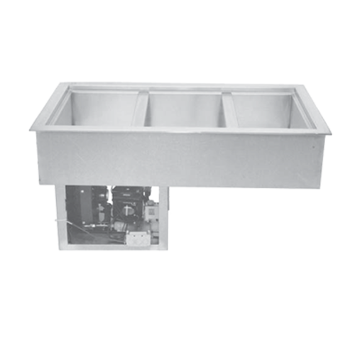 Wells RCP-200 2-Pan Drop-In Cold Food Well | 1/4 HP