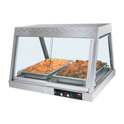 Hatco Glo-Ray GRHD-2P 2 Pan Heated Display Case
