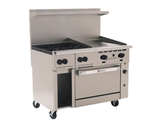 Wolf C48S-4B24G 48" Gas Range