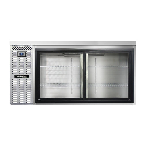 Continental Refrigerator BB69SNSGD Back Bar Cabinet, Refrigerated