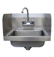 Advance Tabco 7-PS-EC-SP-X 14" x 10" Stainless Steel Hand Sink