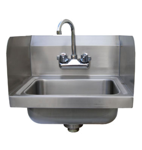 Advance Tabco 7-PS-EC-SP-X 14" x 10" Stainless Steel Hand Sink