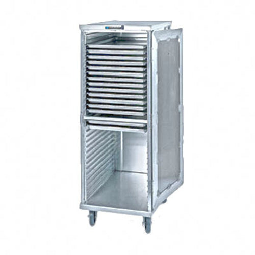 Lakeside 5529 Aluminum Mobile Enclosed Cabinet | 32 Sheet Pan Capacity