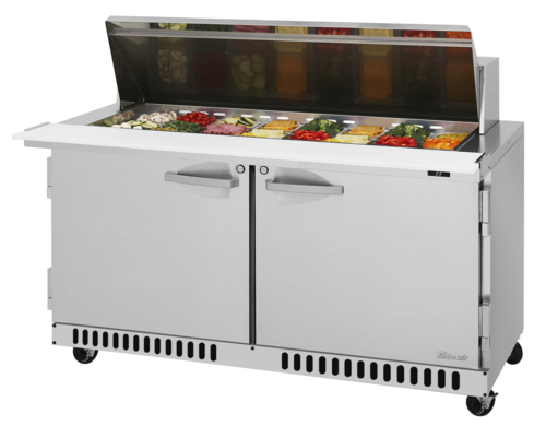 Turbo Air PST-60-24-FB-N Mega Top Sandwich / Salad Prep Table