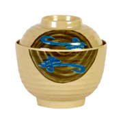 Thunder Group 3502J 4" Miso Bowl W/ Lid, Wei 9 oz. | Case of 12