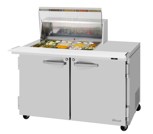 Turbo Air PST-48-12M-N-CL Mega Top Sandwich / Salad Prep Table