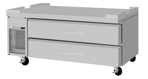 Turbo Air PRCBE-60F-N-FT Refrigerated Chef Base