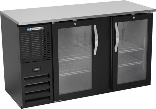 Beverage Air BBN58HC-FG-B Back Bar Cooler