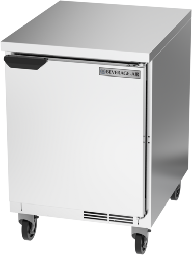 Beverage Air WTR24AHC-FLT 24" Worktop Refrigerator with Flat Top | 5.16 Cu. Ft.