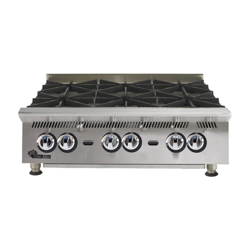 Star Ultra-Max 808HA 8 Burner Countertop Gas Hot Plate | 240,000 BTU